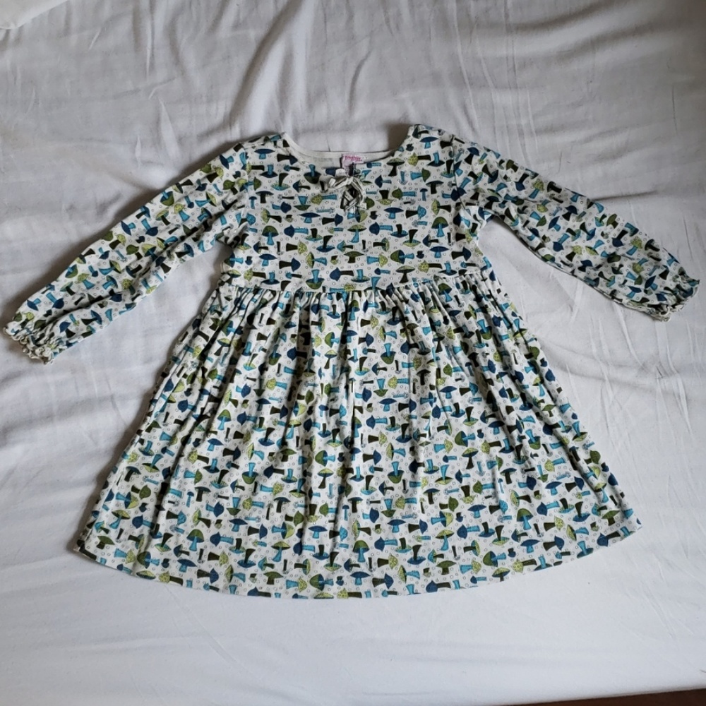 Gymboree girls mushroom dress
